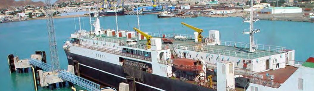 Turkmenbashi port, Caspian Sea